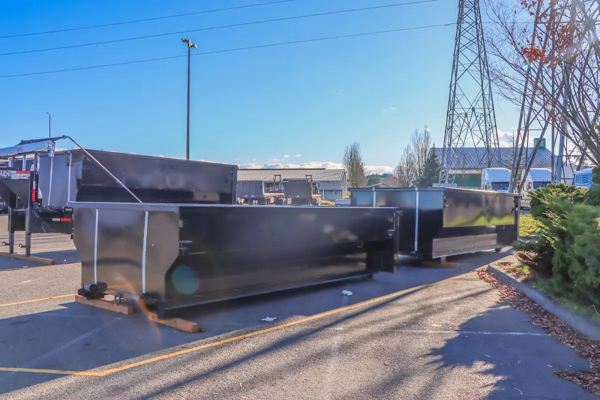 Professional dumpster rental and junk removal service in Shelley